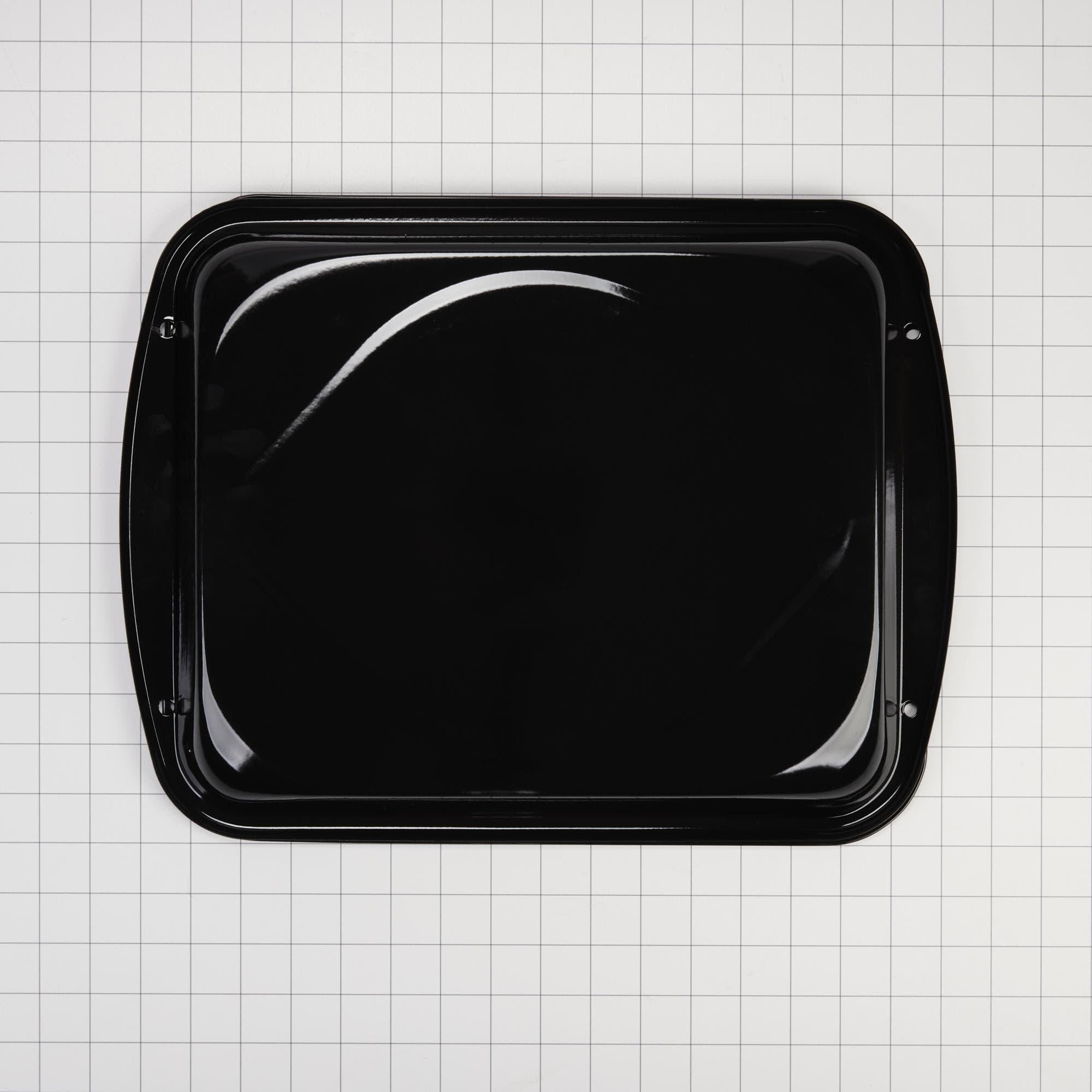 Whirlpool 4396923 All Porcelain Broiler Pan with Grid