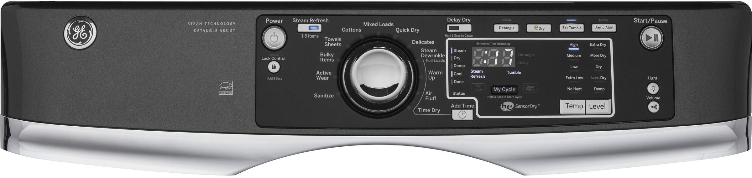 GE GFD49ERPKDG Diamond Gray