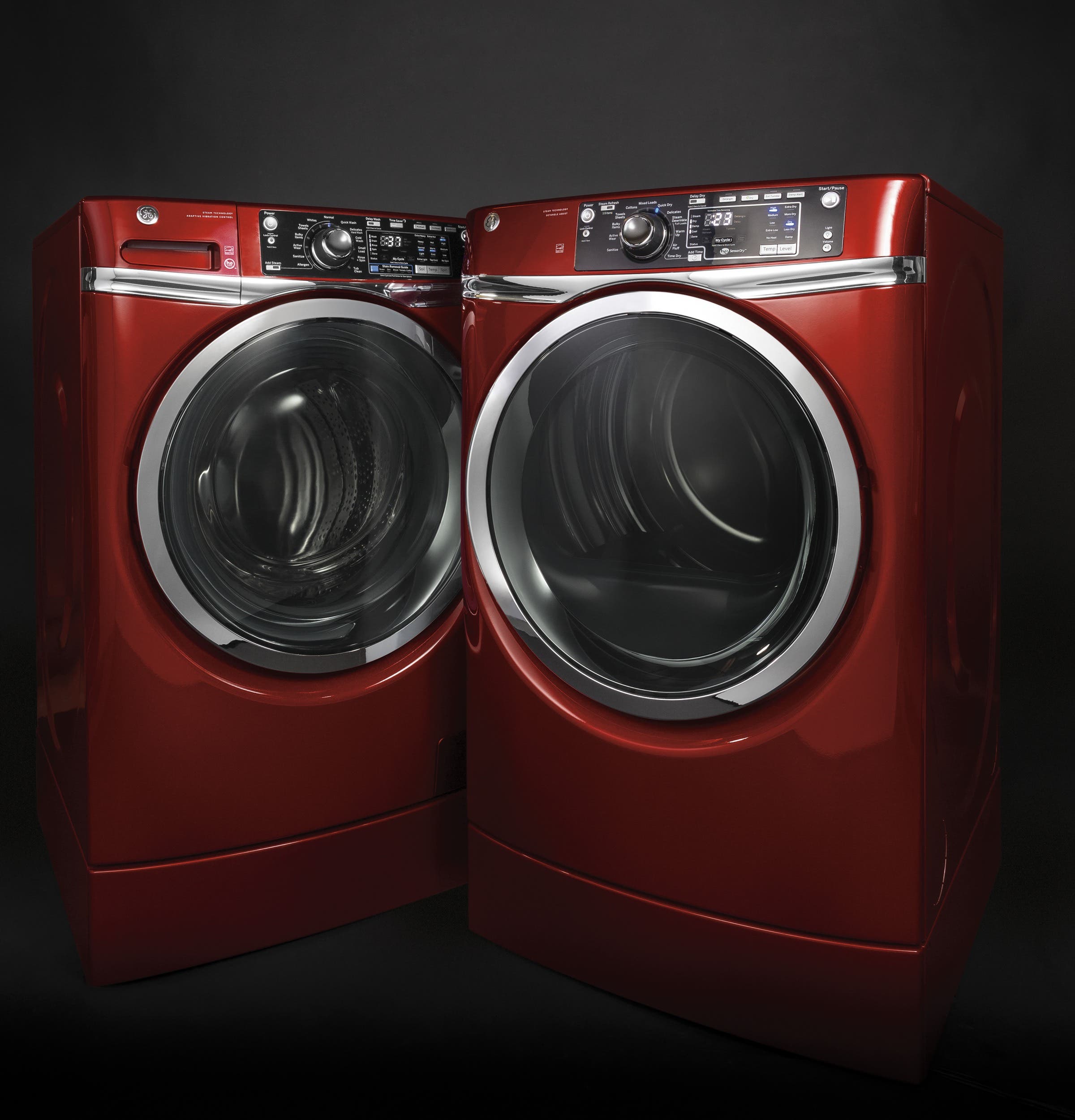 GE GFD49ERPKRR Red