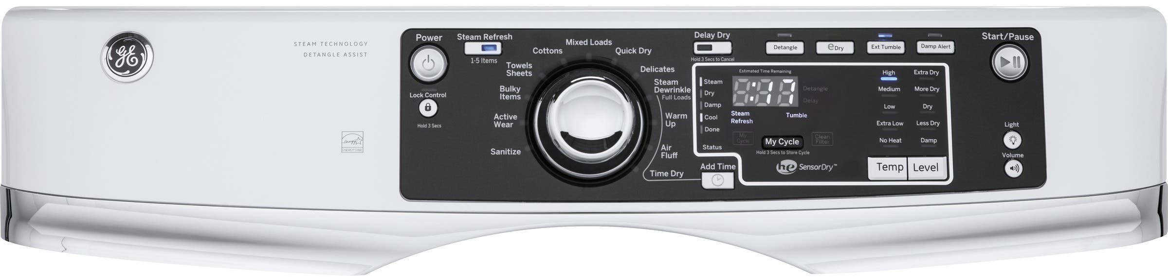 GE GFD49ERSKWW White