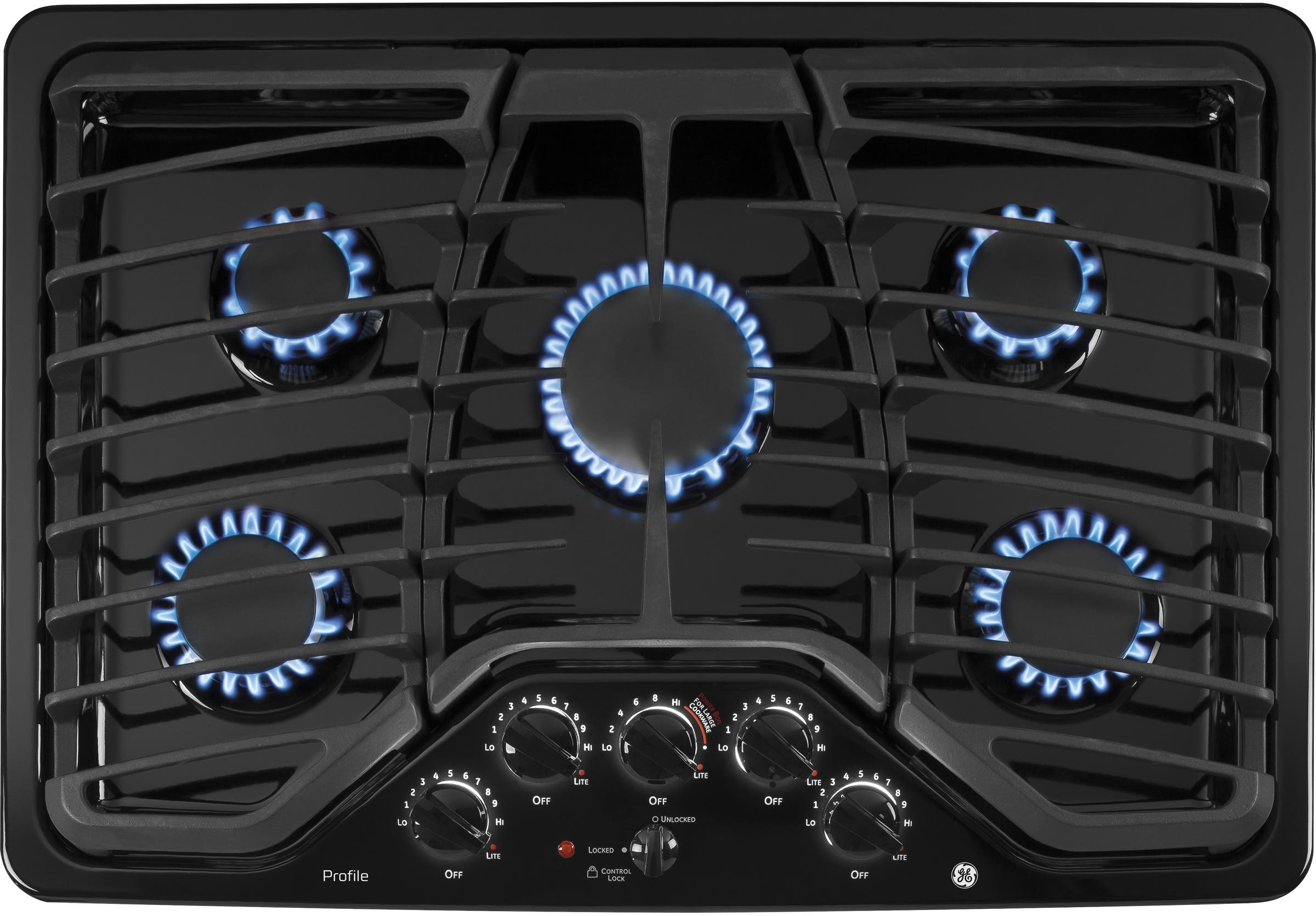 GE PGP953DETBB Black