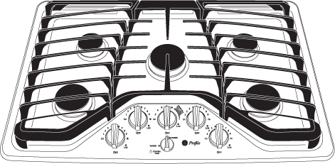 GE PGP953DETBB Black