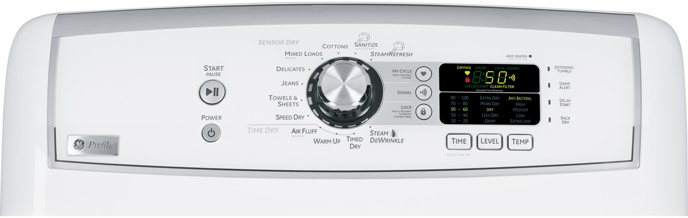 GE PTWN8050MWW White