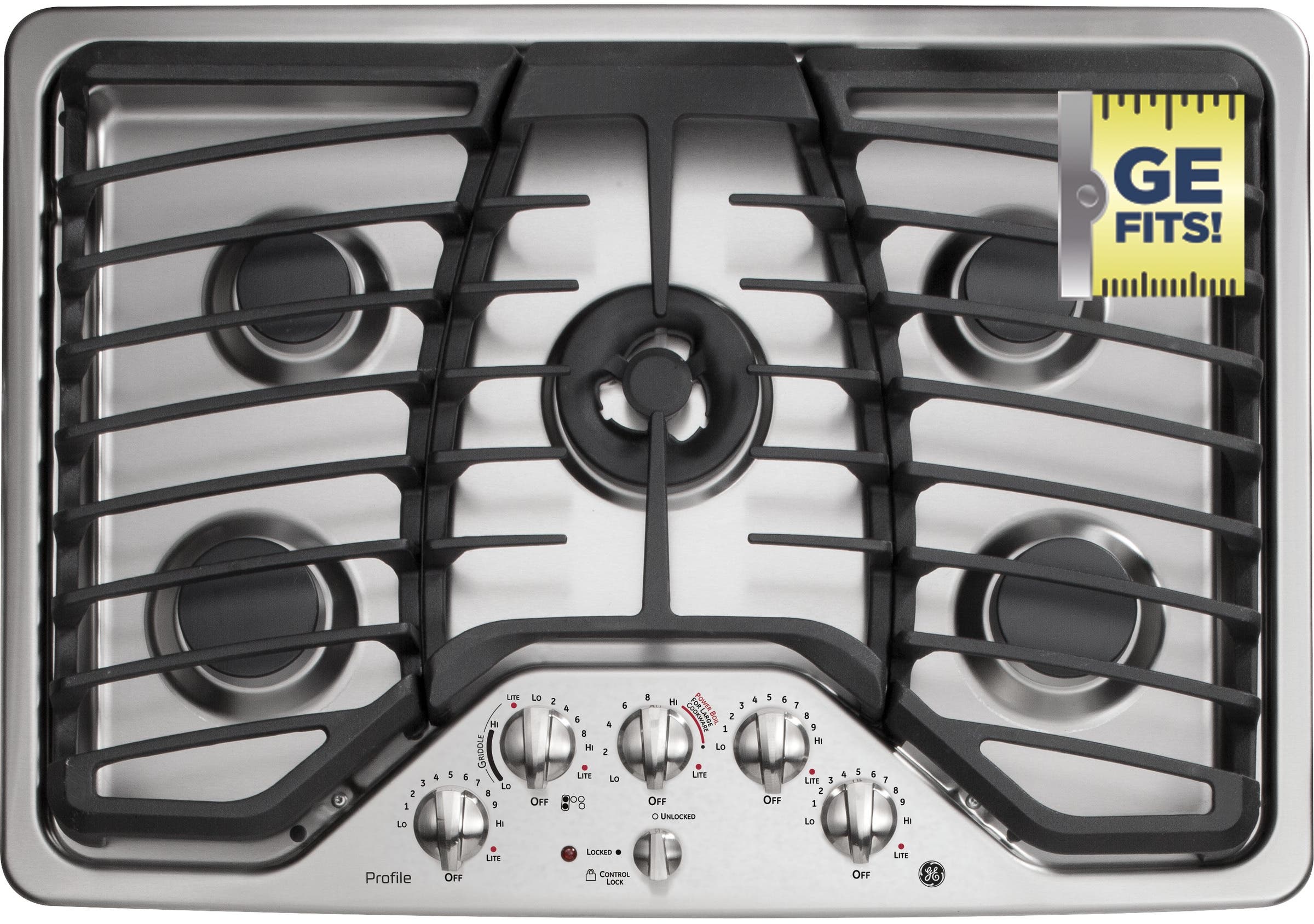 GE PGP959SETSS Stainless Steel