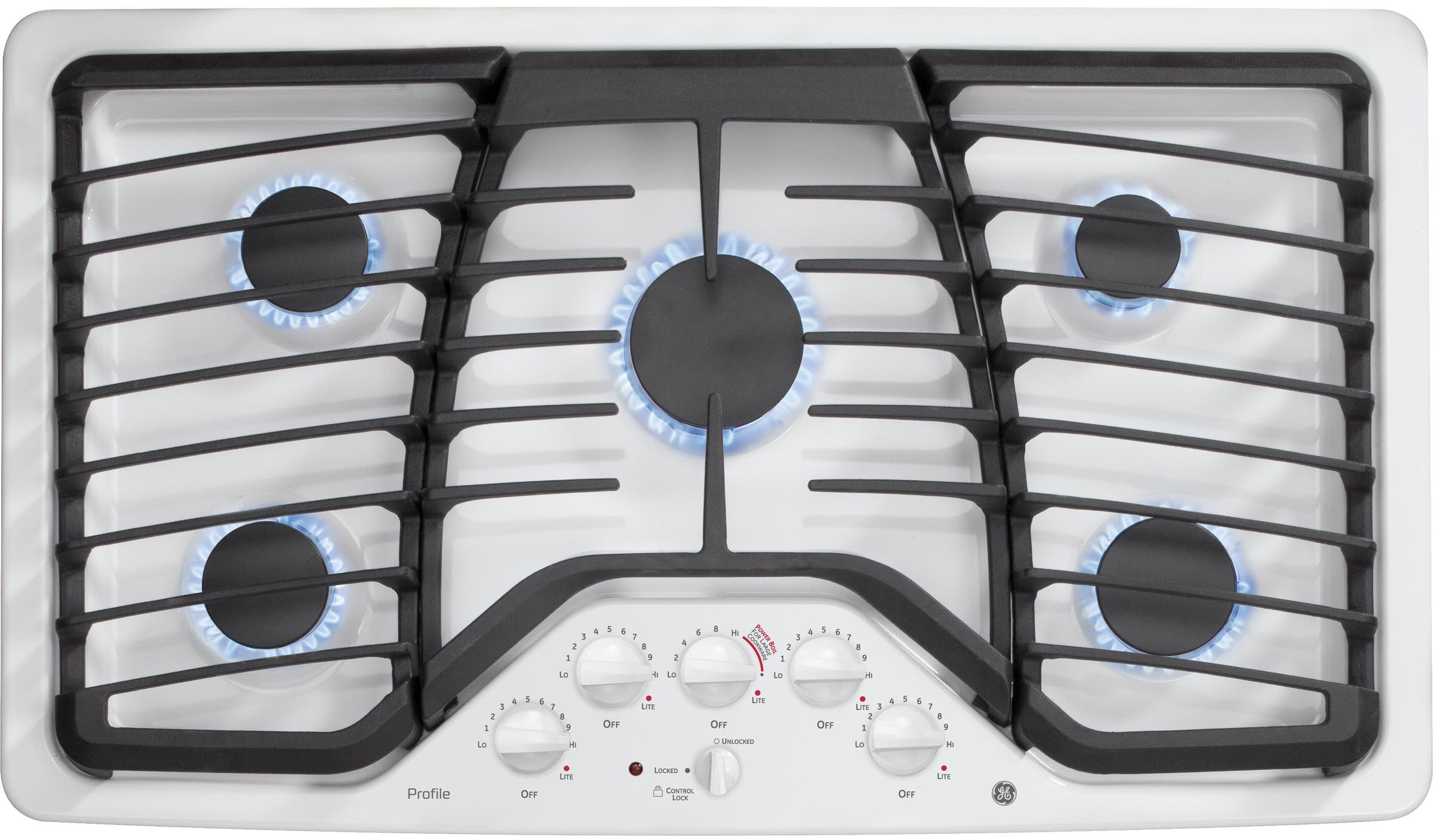 GE PGP976DETWW White