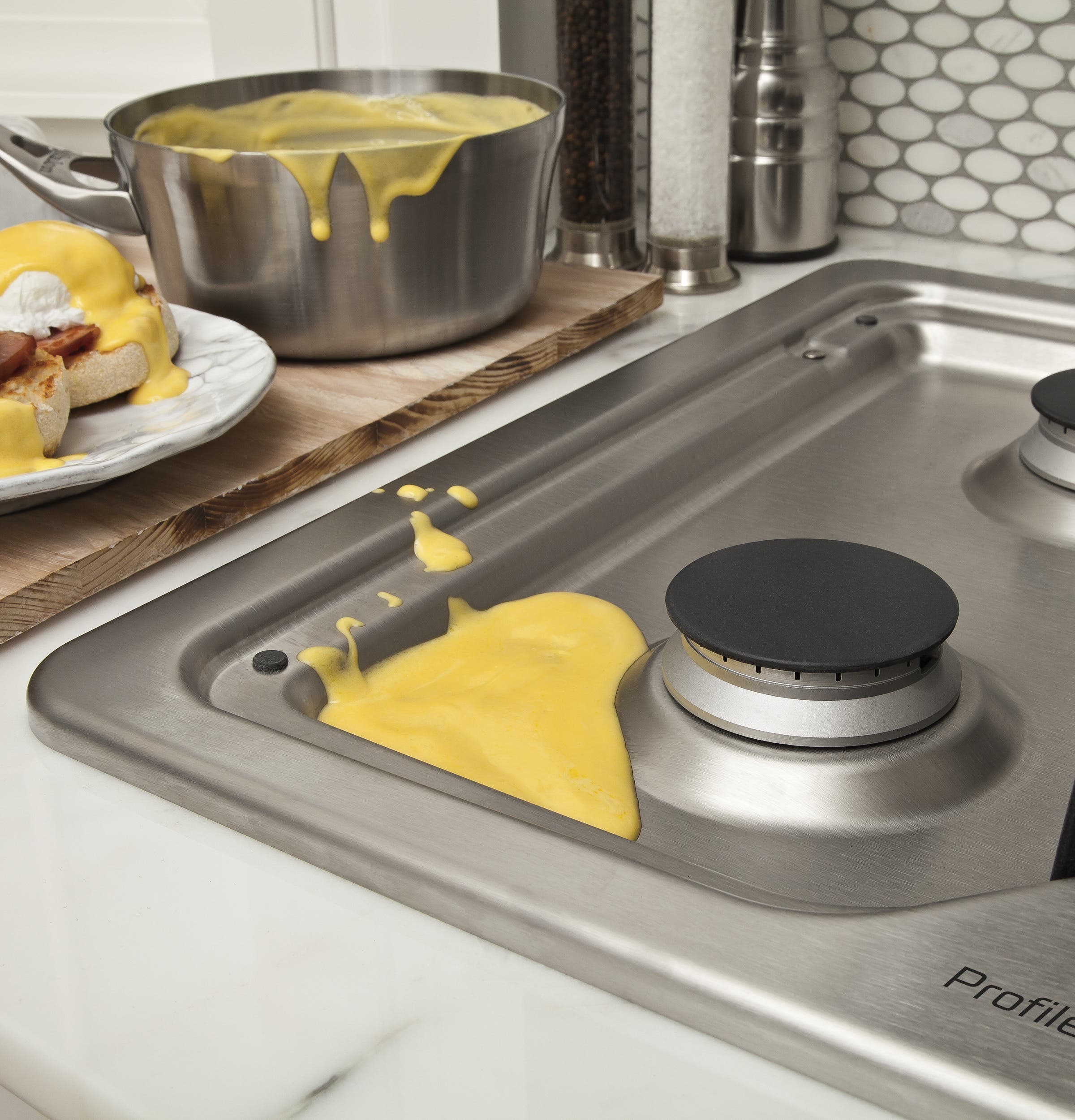 GE PGP986SETSS 36 Inch Gas Cooktop