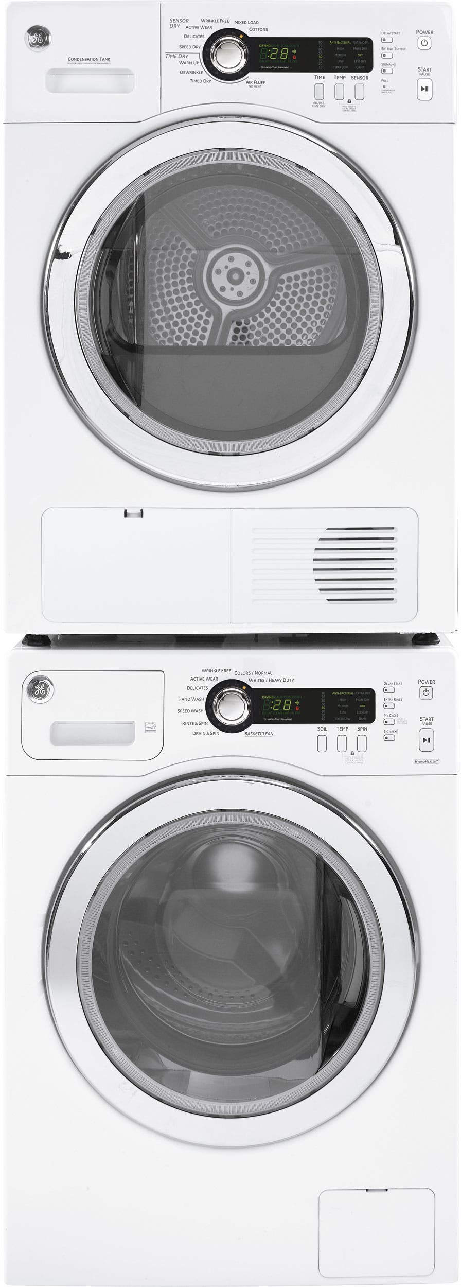GE WCVH4800KWW White
