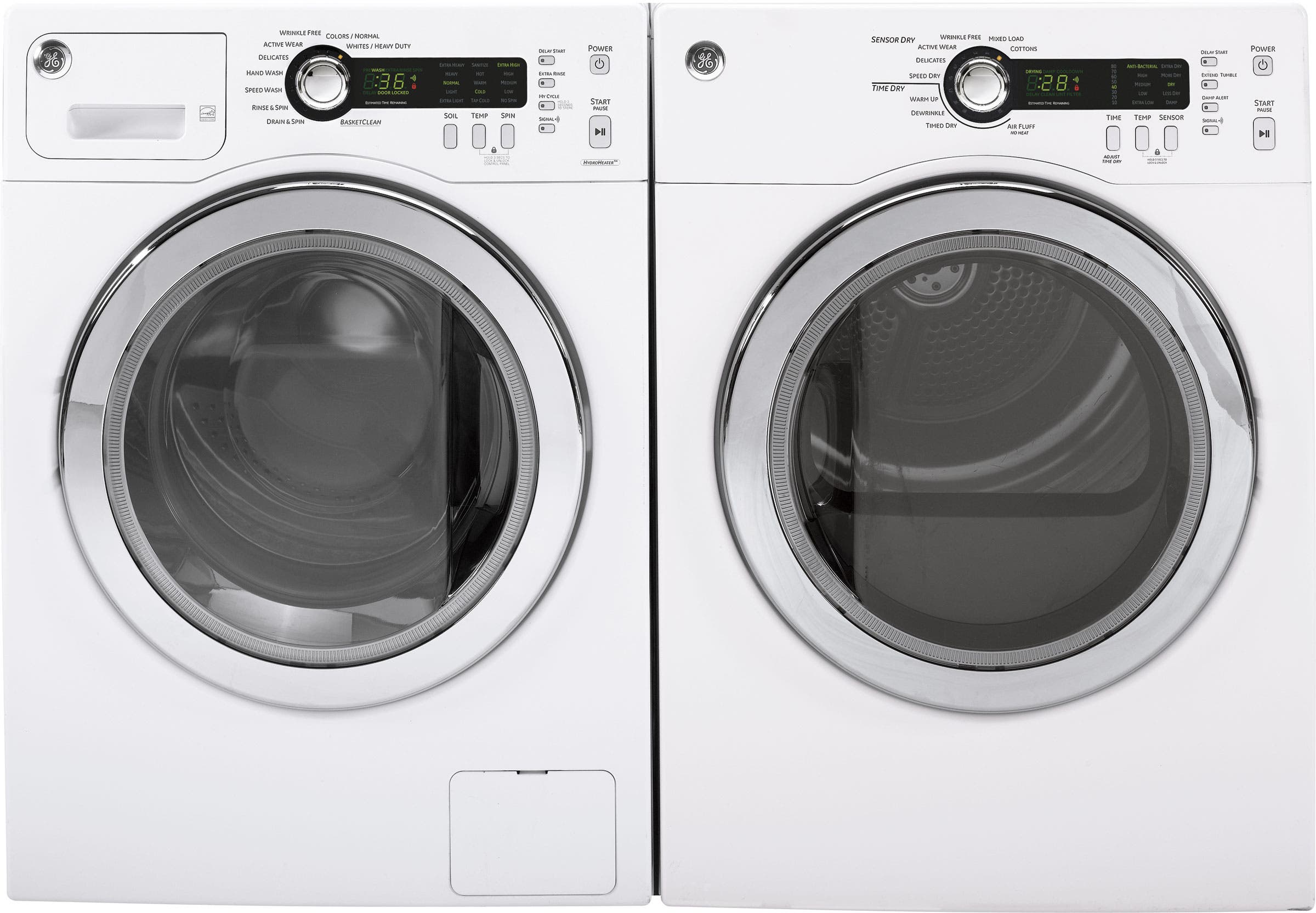 GE WCVH4800KWW White