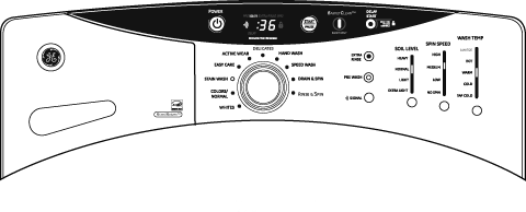 GE WCVH6400JWW White