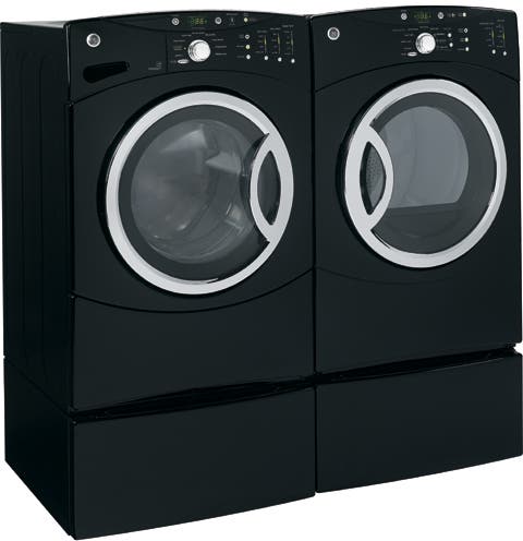 GE WCVH6800JBB Black on Black