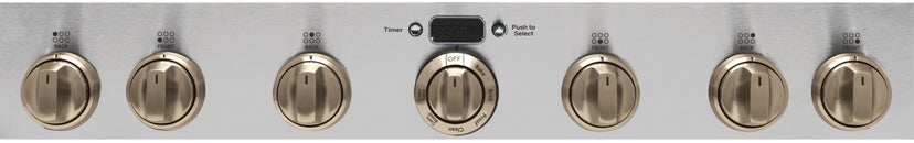 Cafe CGY366P4MW2 36 Inch Freestanding Professional Gas Range with C...
