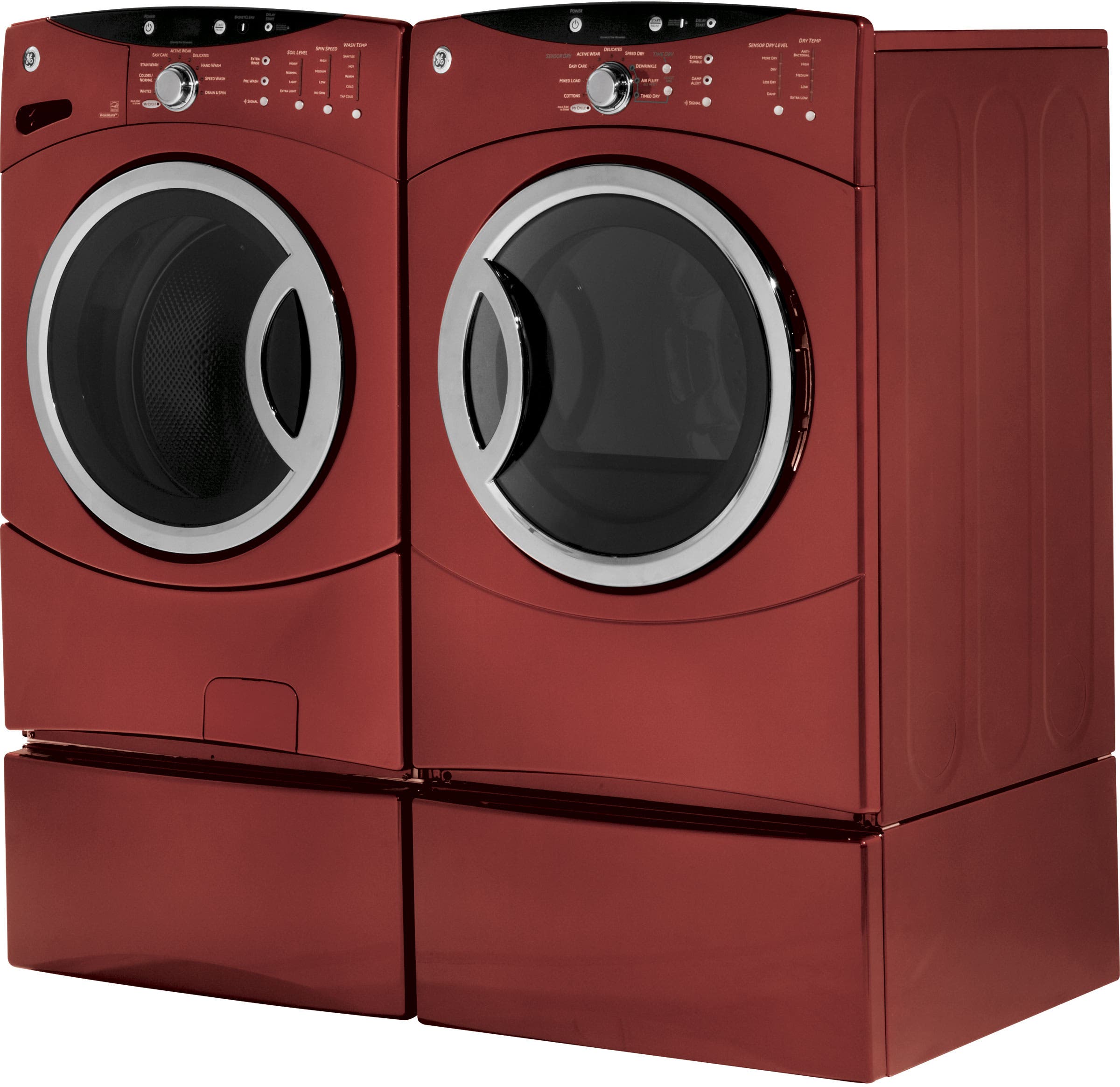 GE WCVH6800JMV Vermillion Red