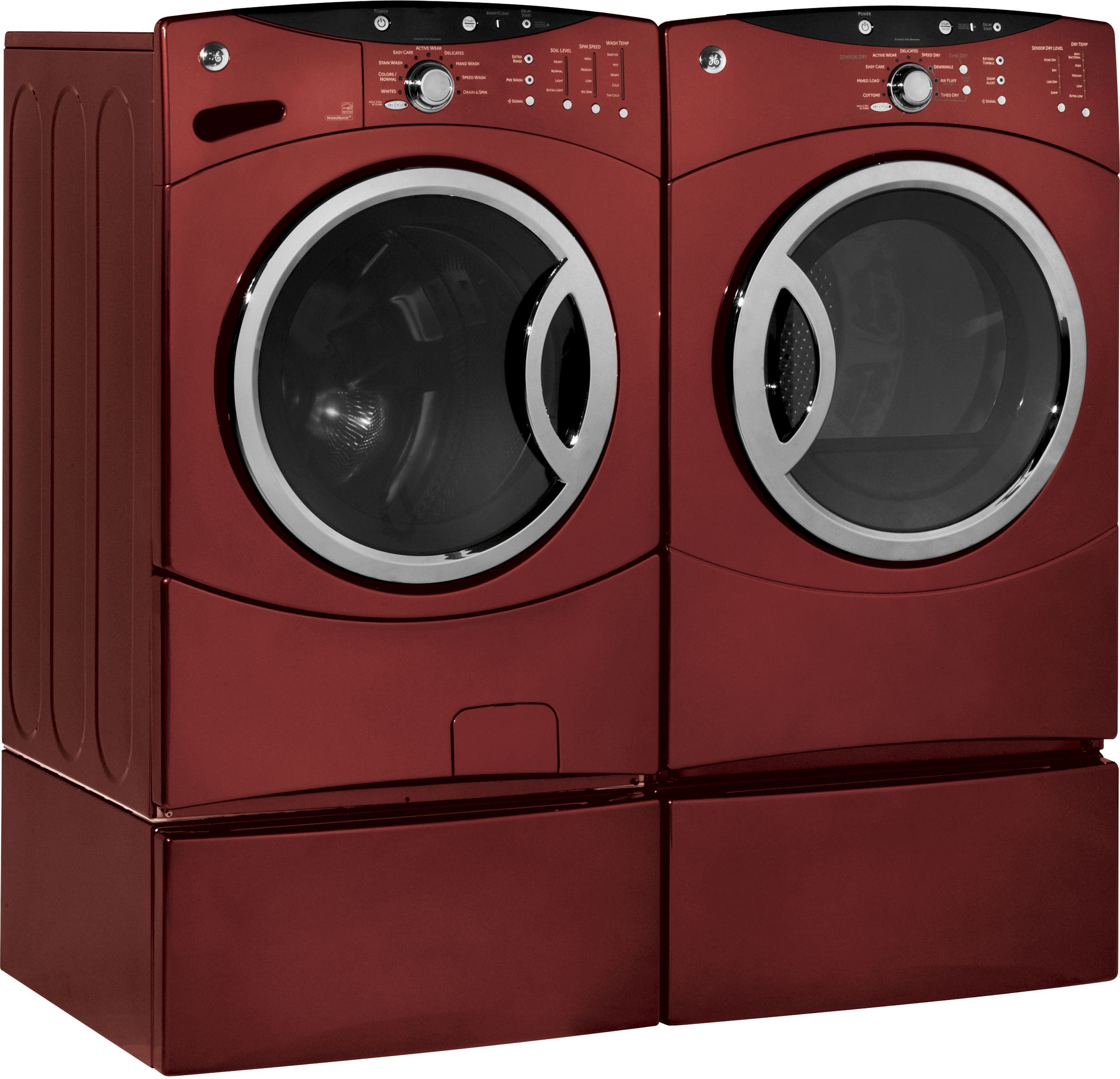 GE WCVH6800JMV Vermillion Red