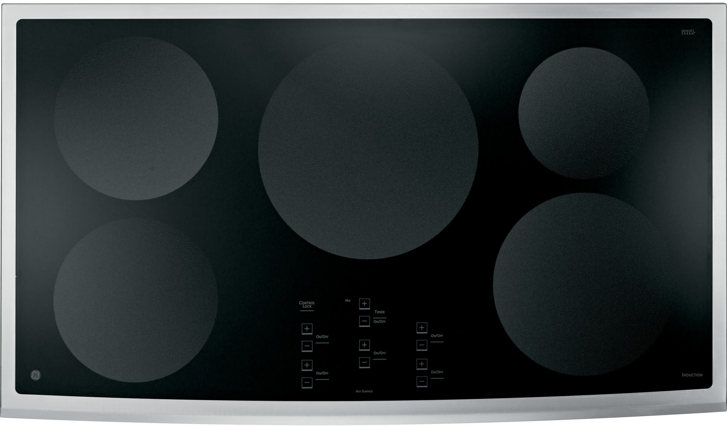 GE PHP960SMSS Black Surface with Stainless Steel Trim