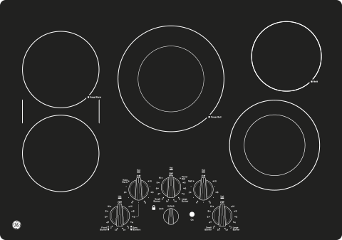 GE PP7030DJBB Black