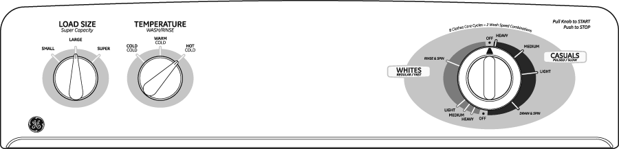 GE WDSR2080GWW White