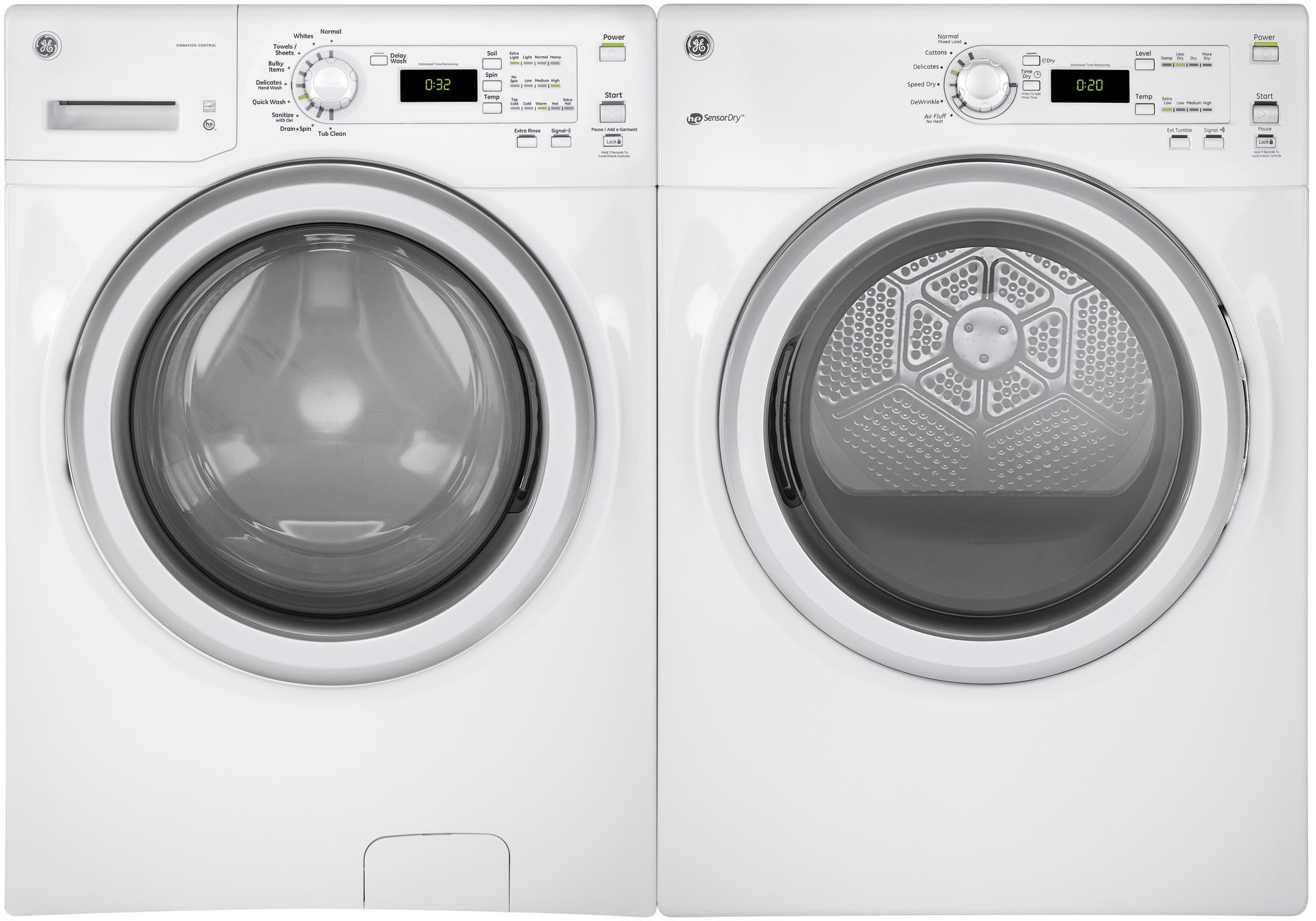 GE GFDN110EDWW White