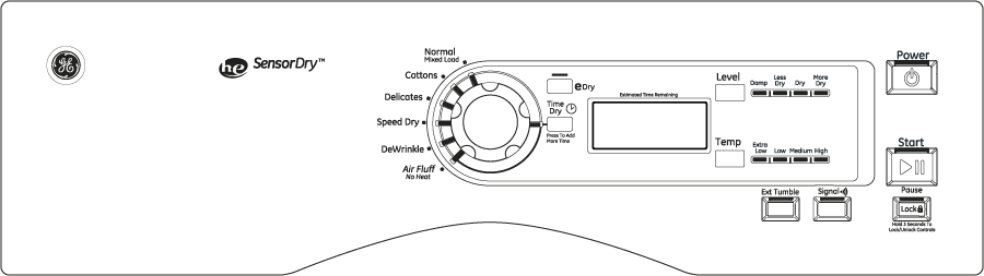GE GFDN110EDWW White