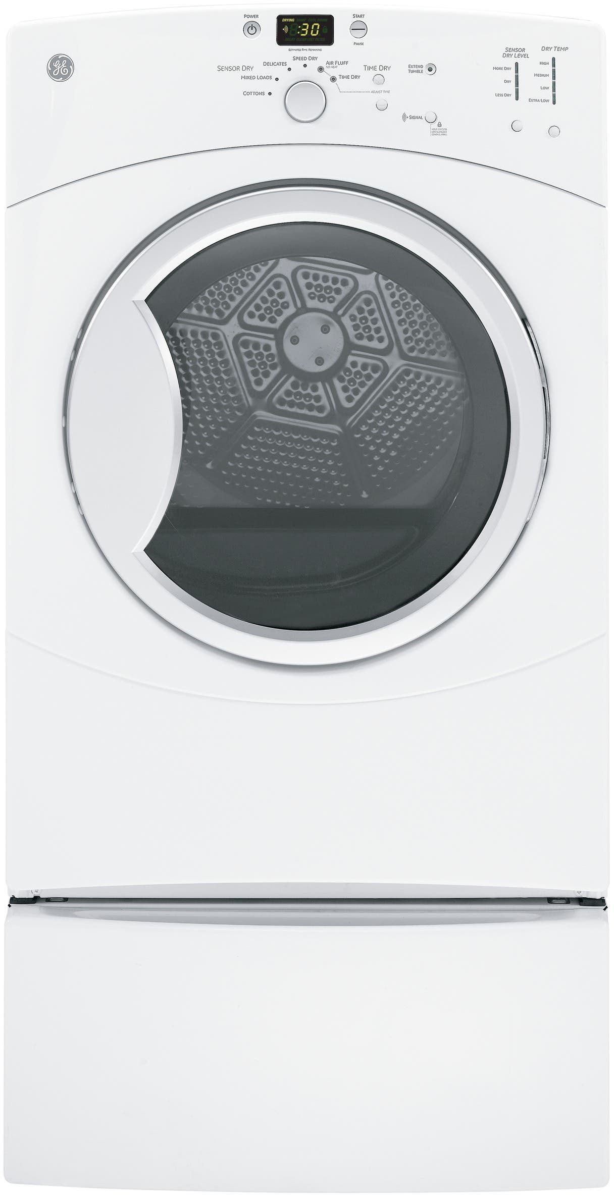 GE GFDN110ELWW White