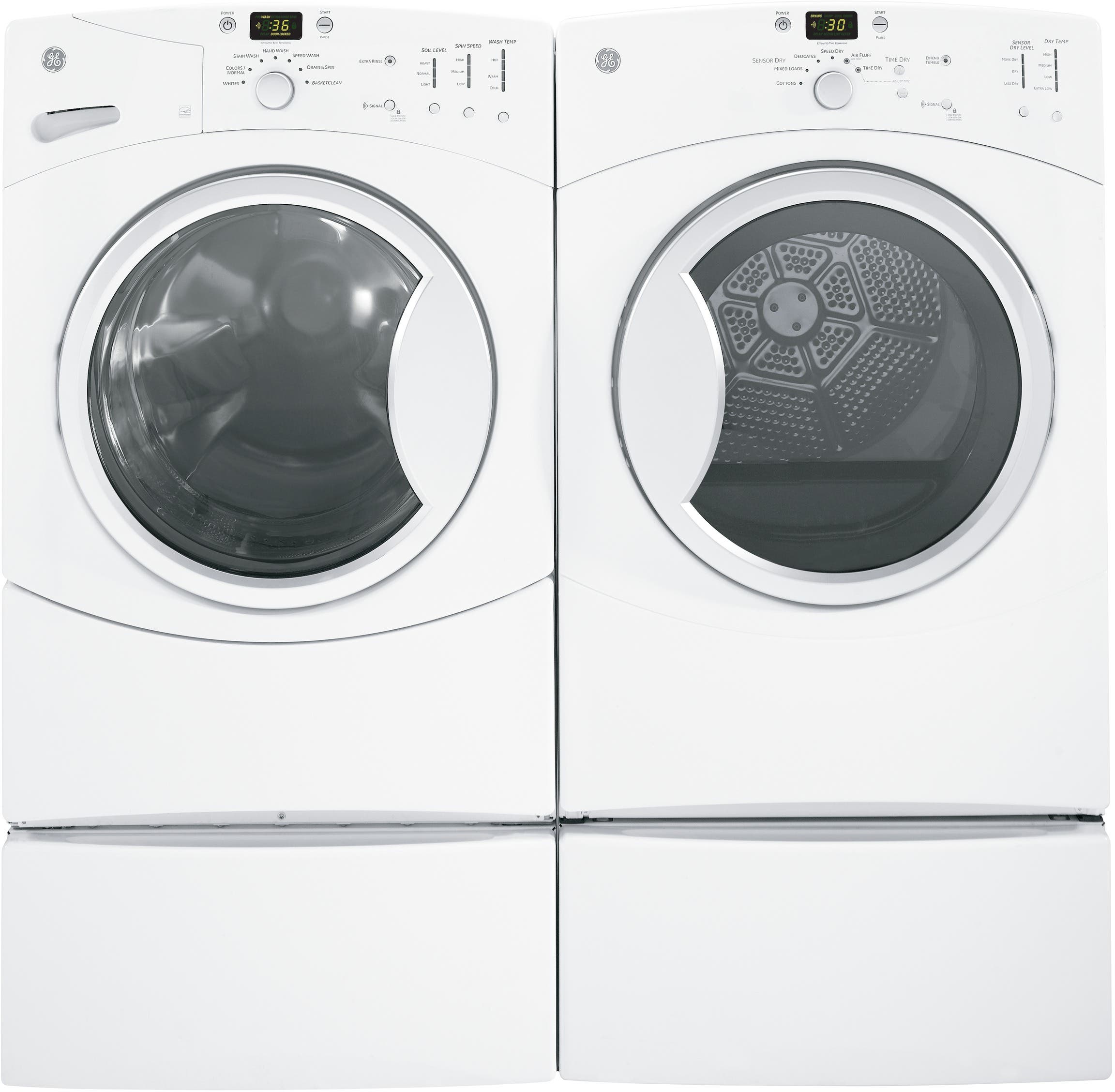 GE GFDN110ELWW White