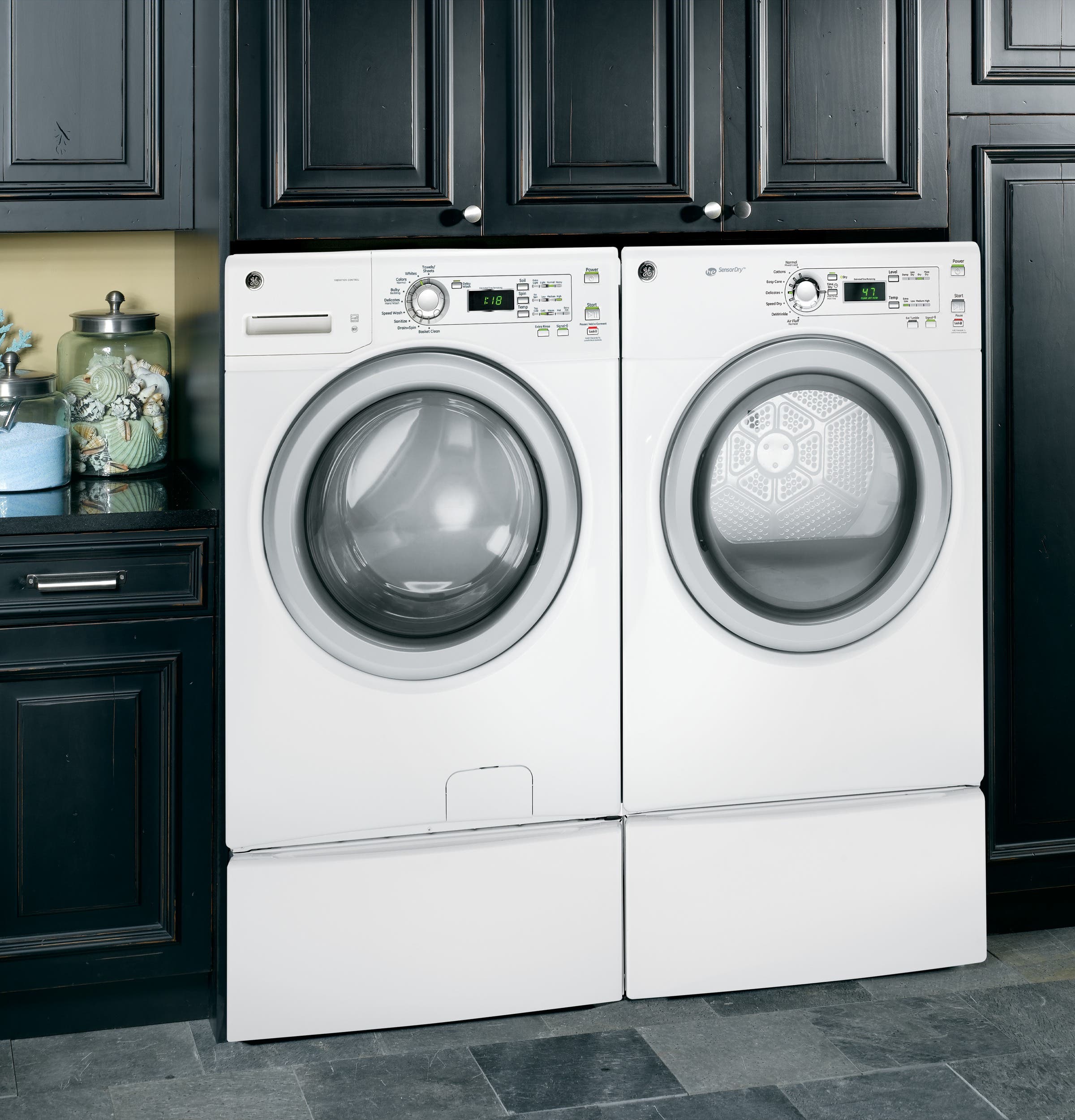 GE GFDN120EDWW 27 Inch 7.0 cu. ft. Electric Dryer
