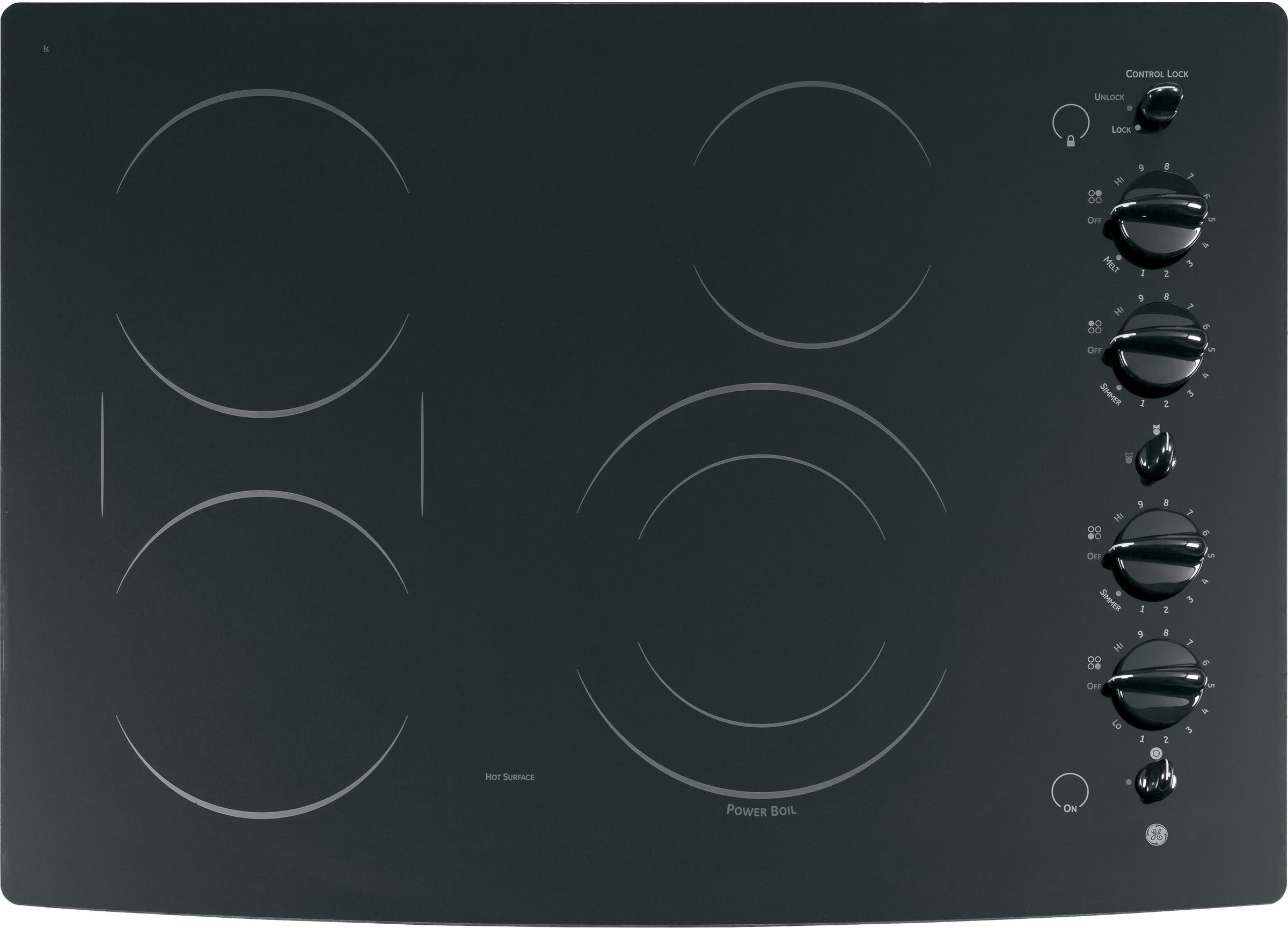GE PP932BMBB Black