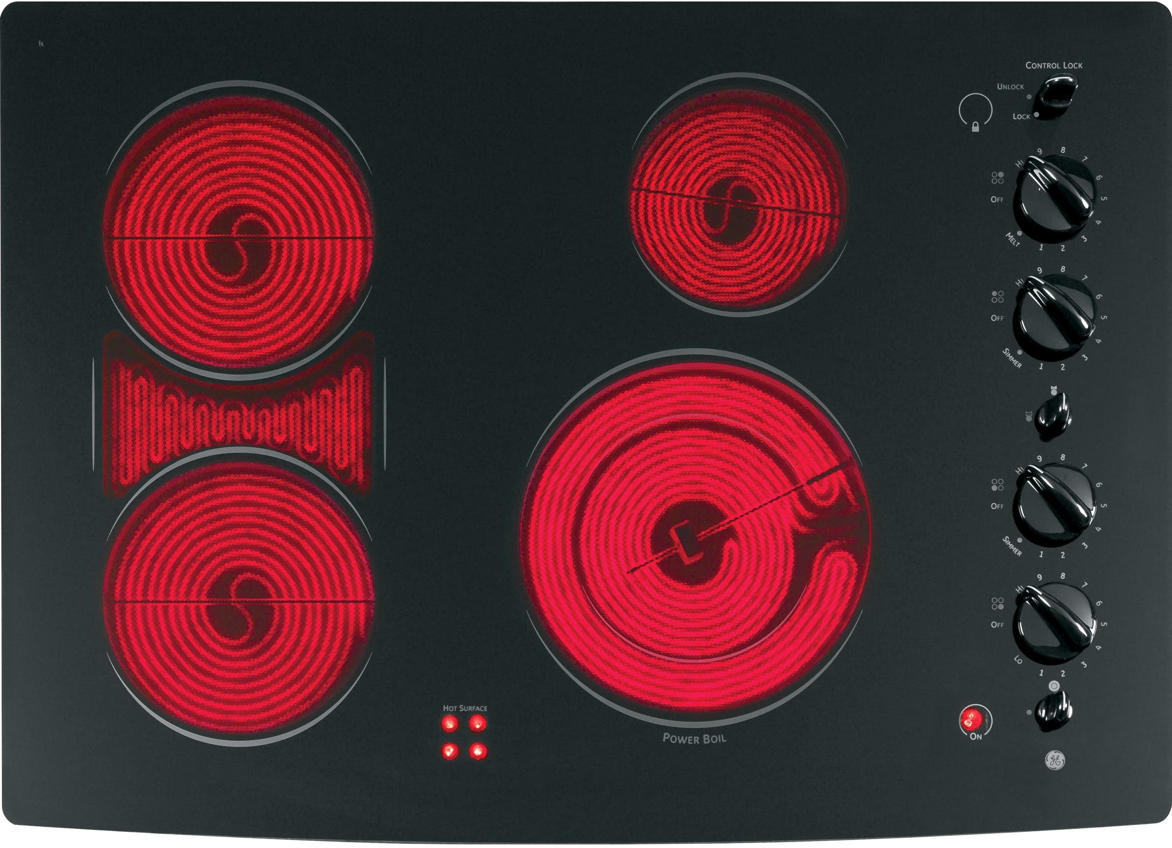 GE PP932BMBB Black