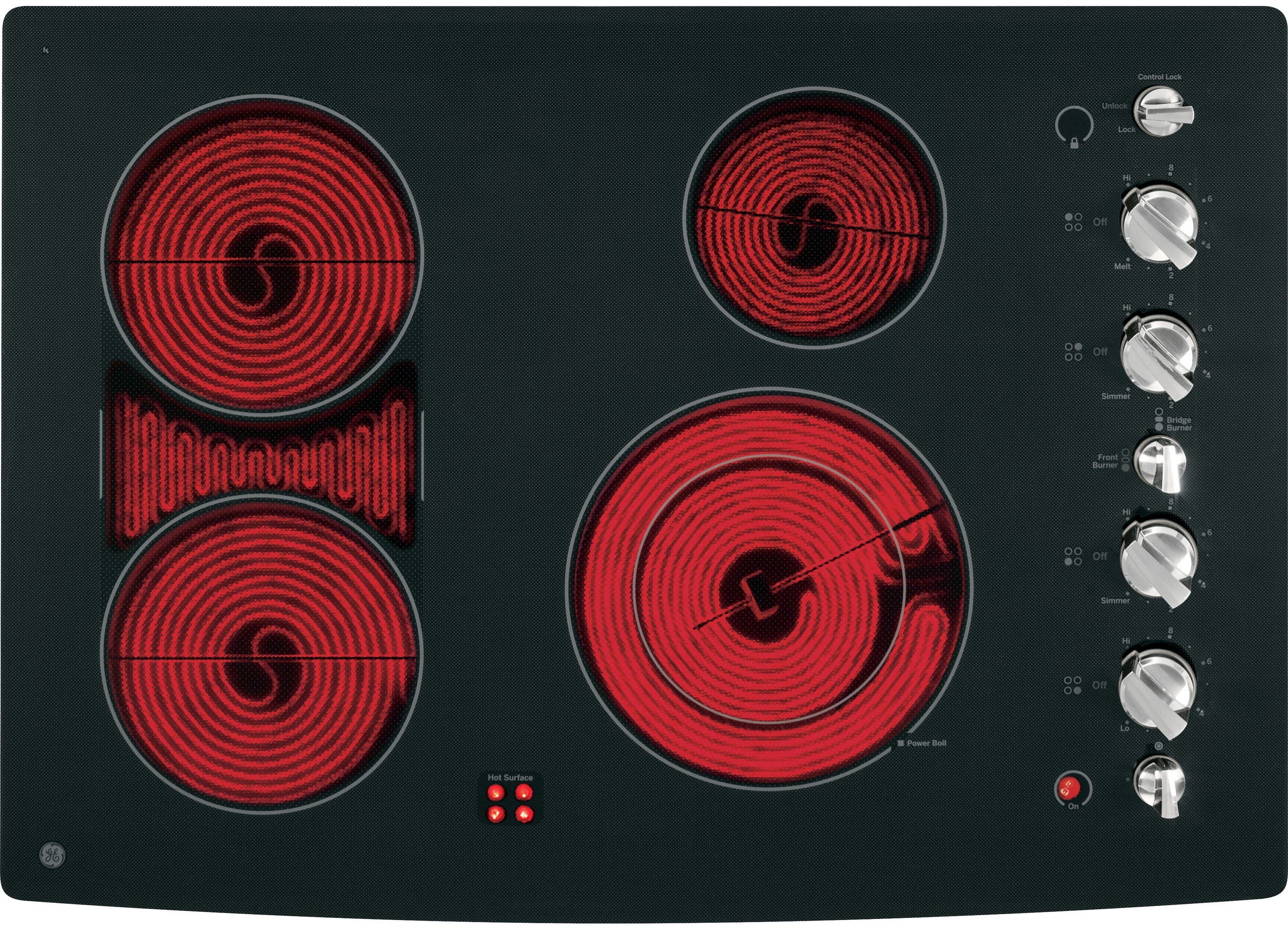 GE PP932EHES 30" Electric Cooktop