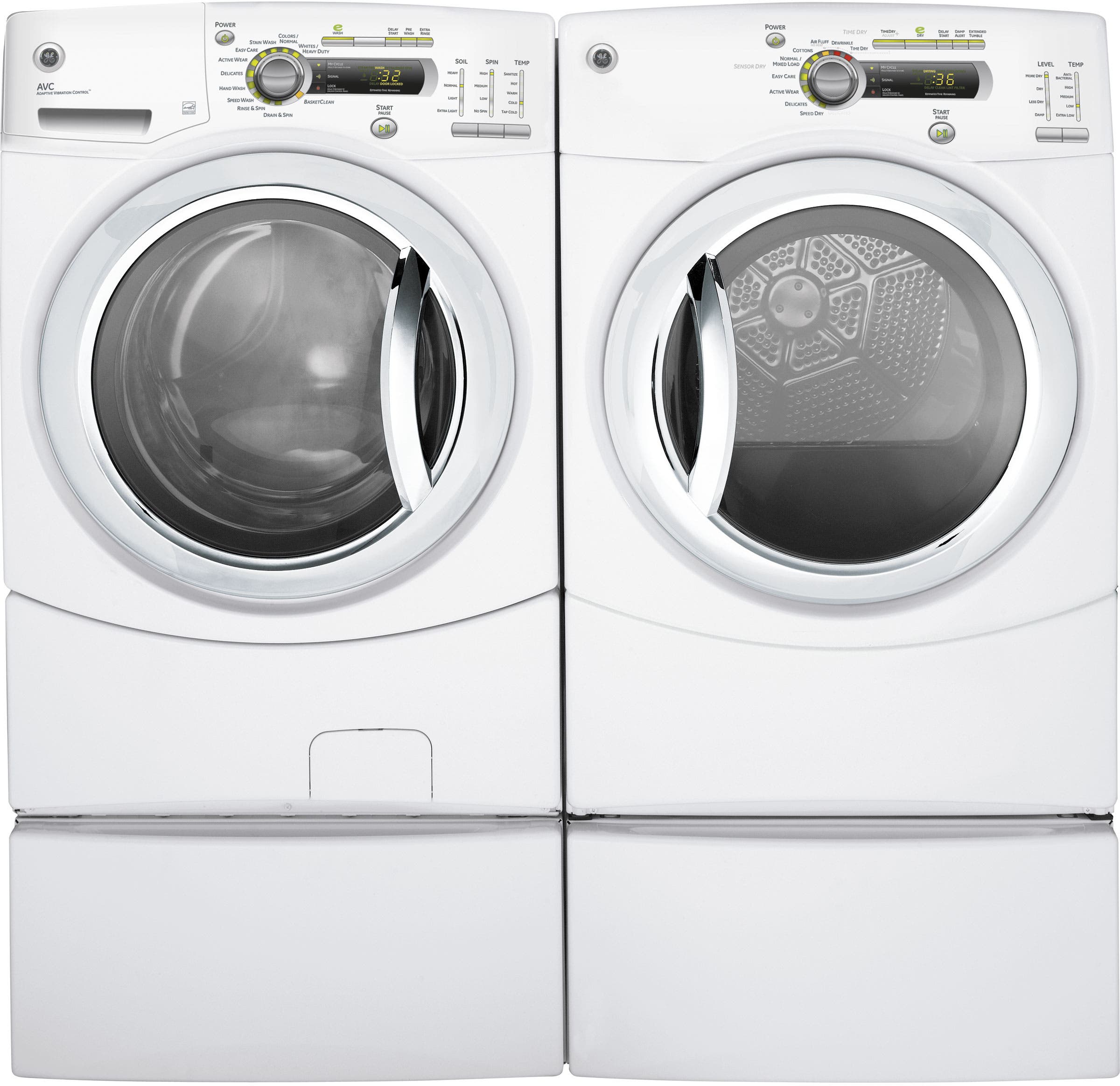 GE GFDN240GLWW White