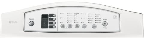 GE WPGT9150HWW White on White