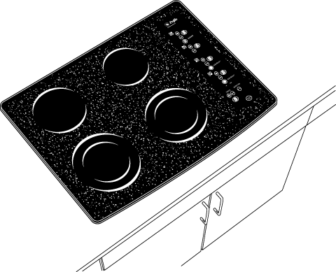 GE PP950BMBB Black