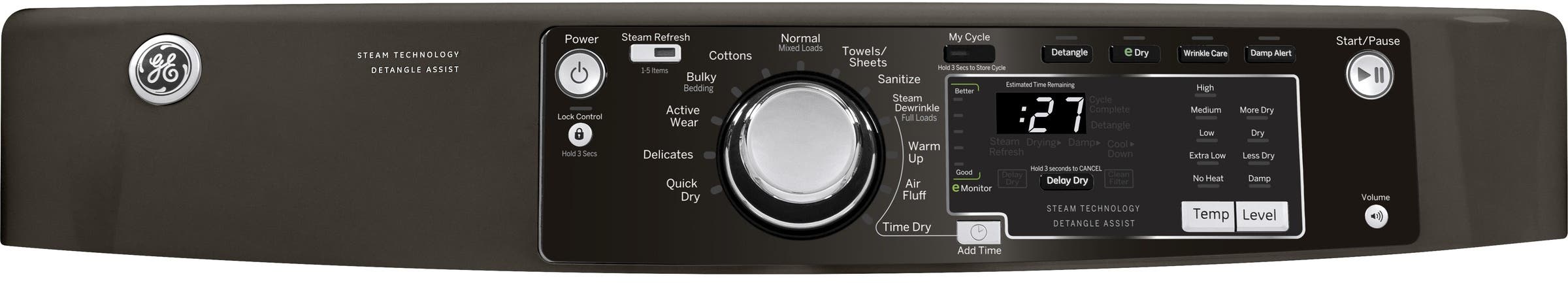 GE GFDR275EHMC Metallic Carbon