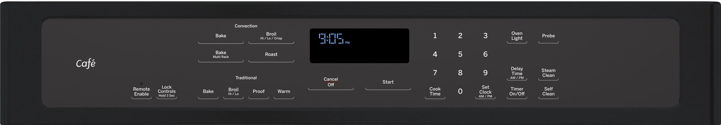 Cafe CT9050EKDS Black Slate