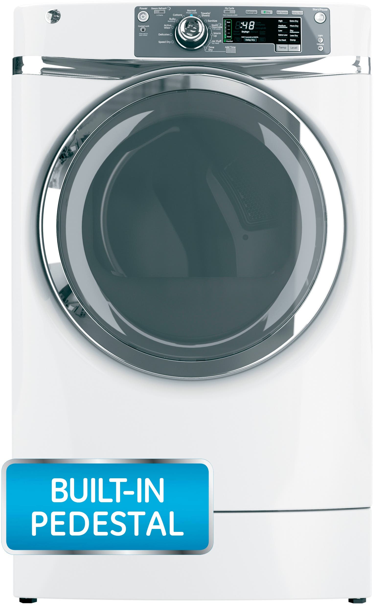 GE GFDR480GFWW White