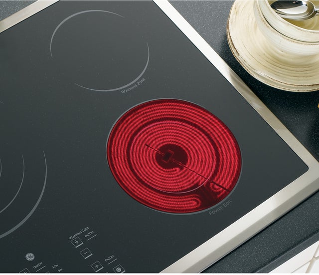 GE PP975SMSS 36" Smoothtop Electric Cooktop with 5 Ribbon Eleme...