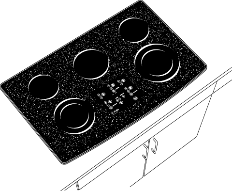 GE PP980BMBB Black
