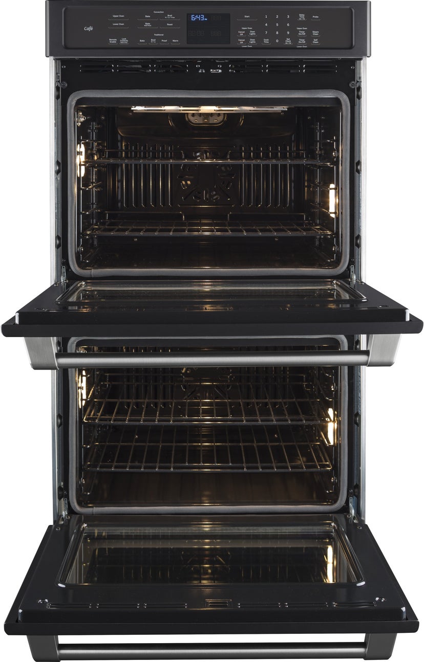 Cafe CT9550EKDS 30 Inch Built-In Double Wall Oven with Convection:...