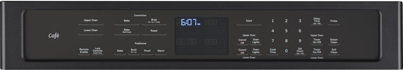 Cafe CT9550EKDS 30 Inch Built-In Double Wall Oven with Convection:...
