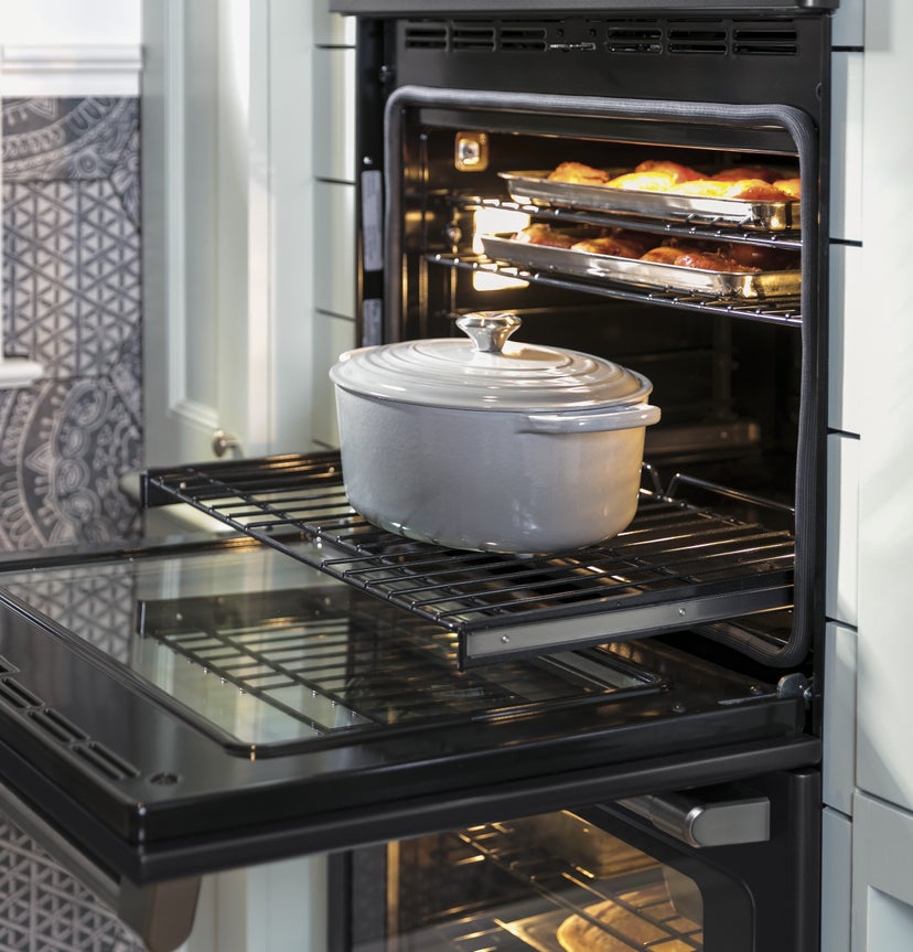 Cafe CT9550EKDS 30 Inch Built-In Double Wall Oven with Convection:...