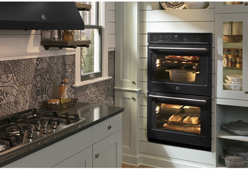 Cafe CT9550EKDS 30 Inch Built-In Double Wall Oven with Convection:...