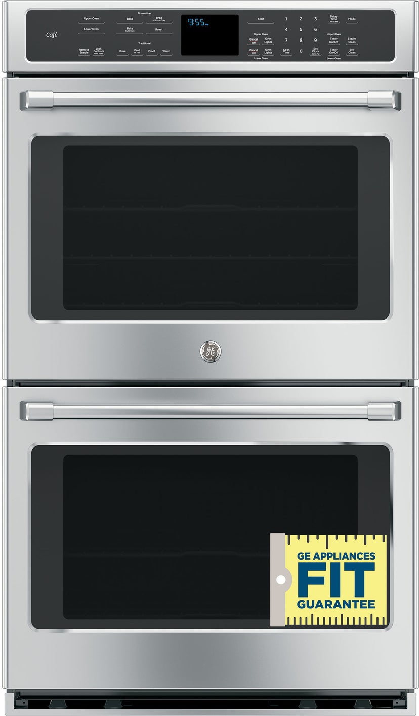Cafe CT9550SHSS 30 Inch Built-In Double Wall Oven with Convection:...