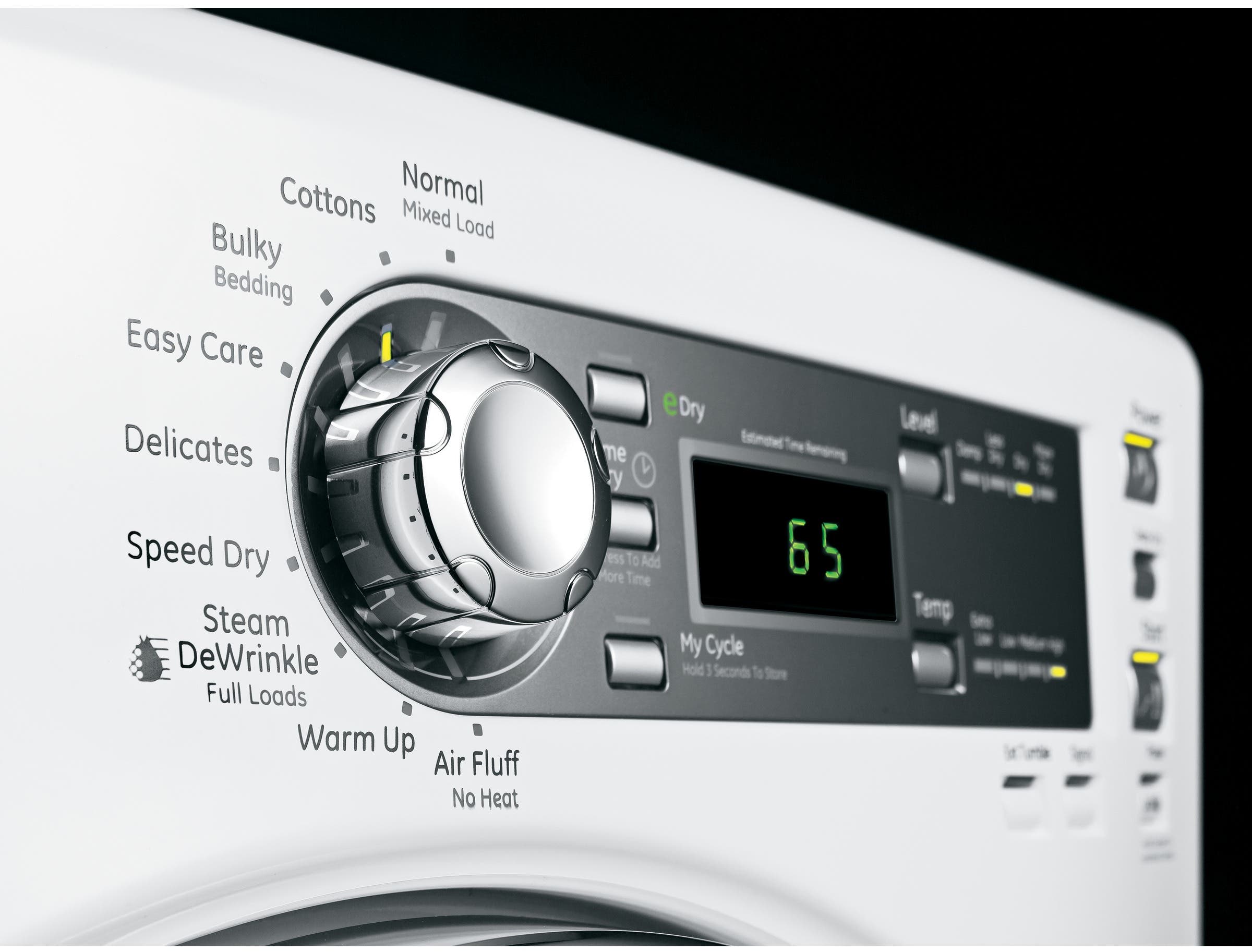 GE GFDS150EDWW 27" Front-Load Electric Dryer