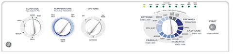 GE WWSE5240DWW White