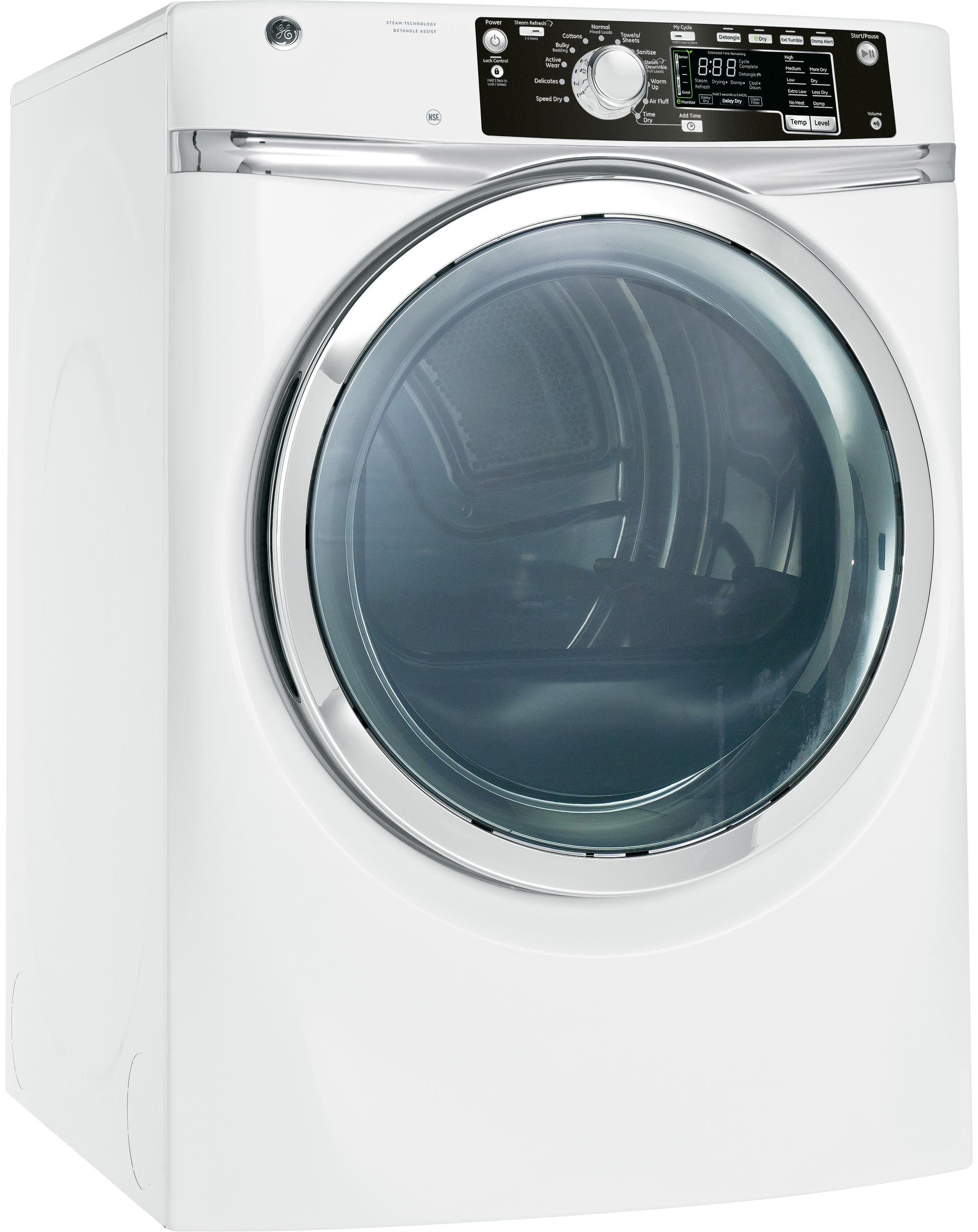 GE GFDS260GFWW White