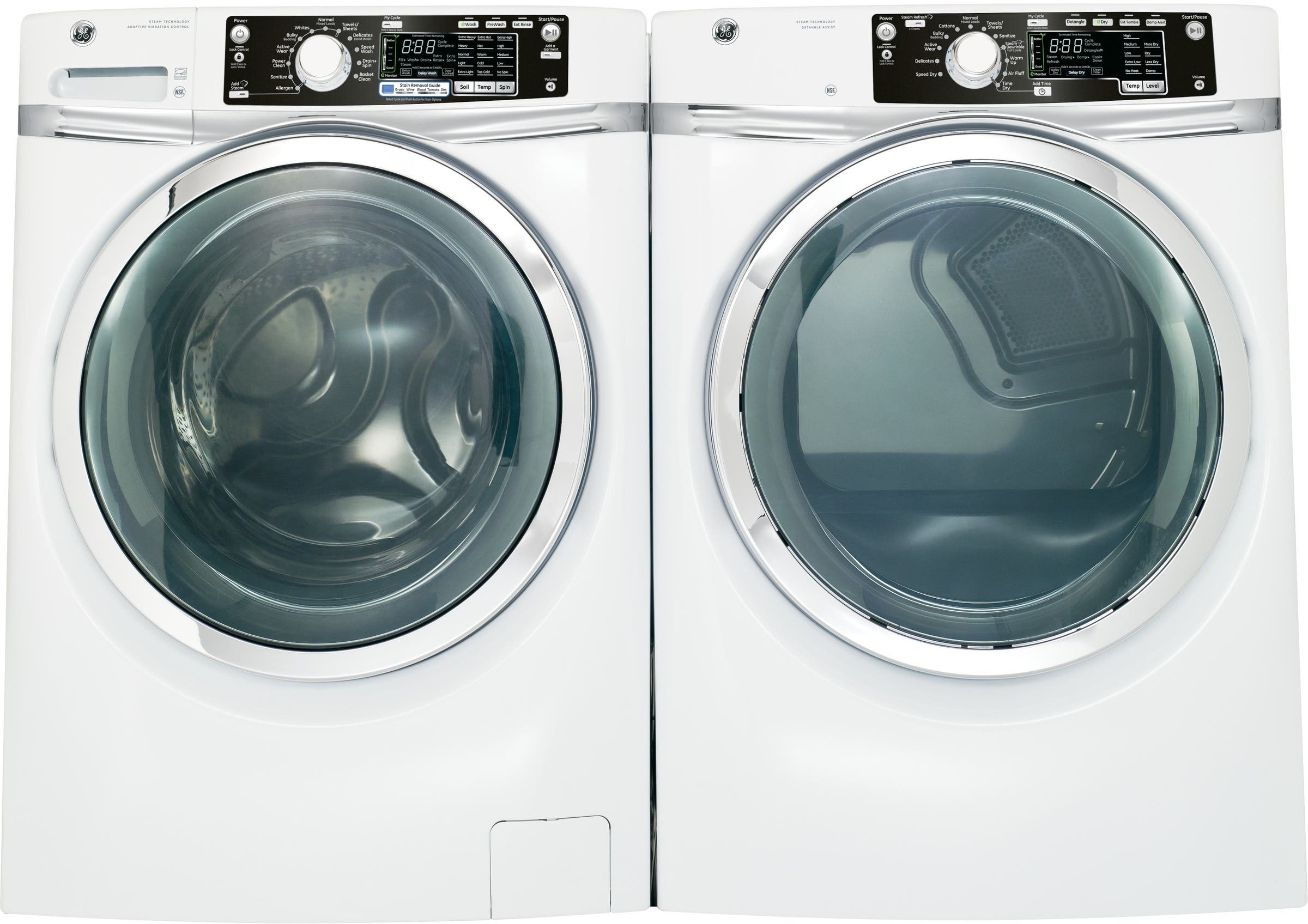 GE GFDS260GFWW White
