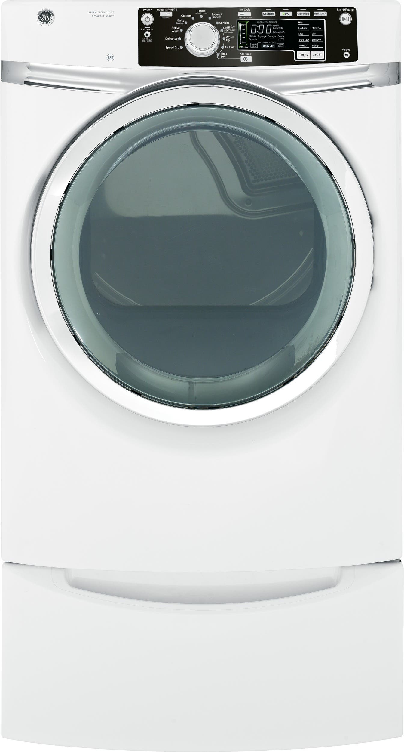 GE GFDS260GFWW White