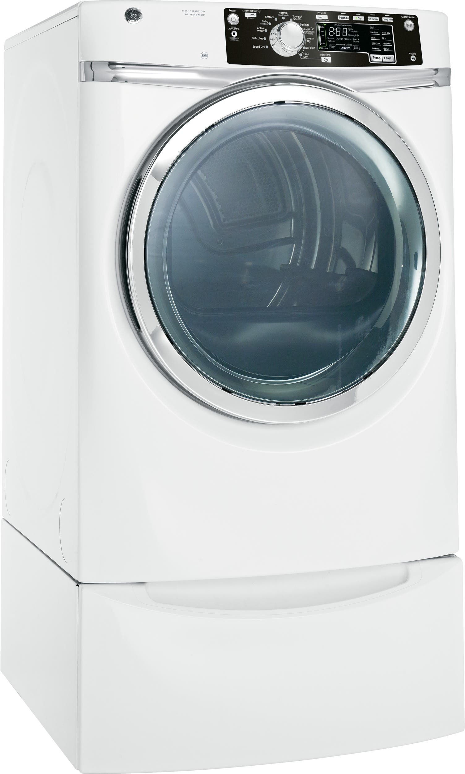 GE GFDS260GFWW White