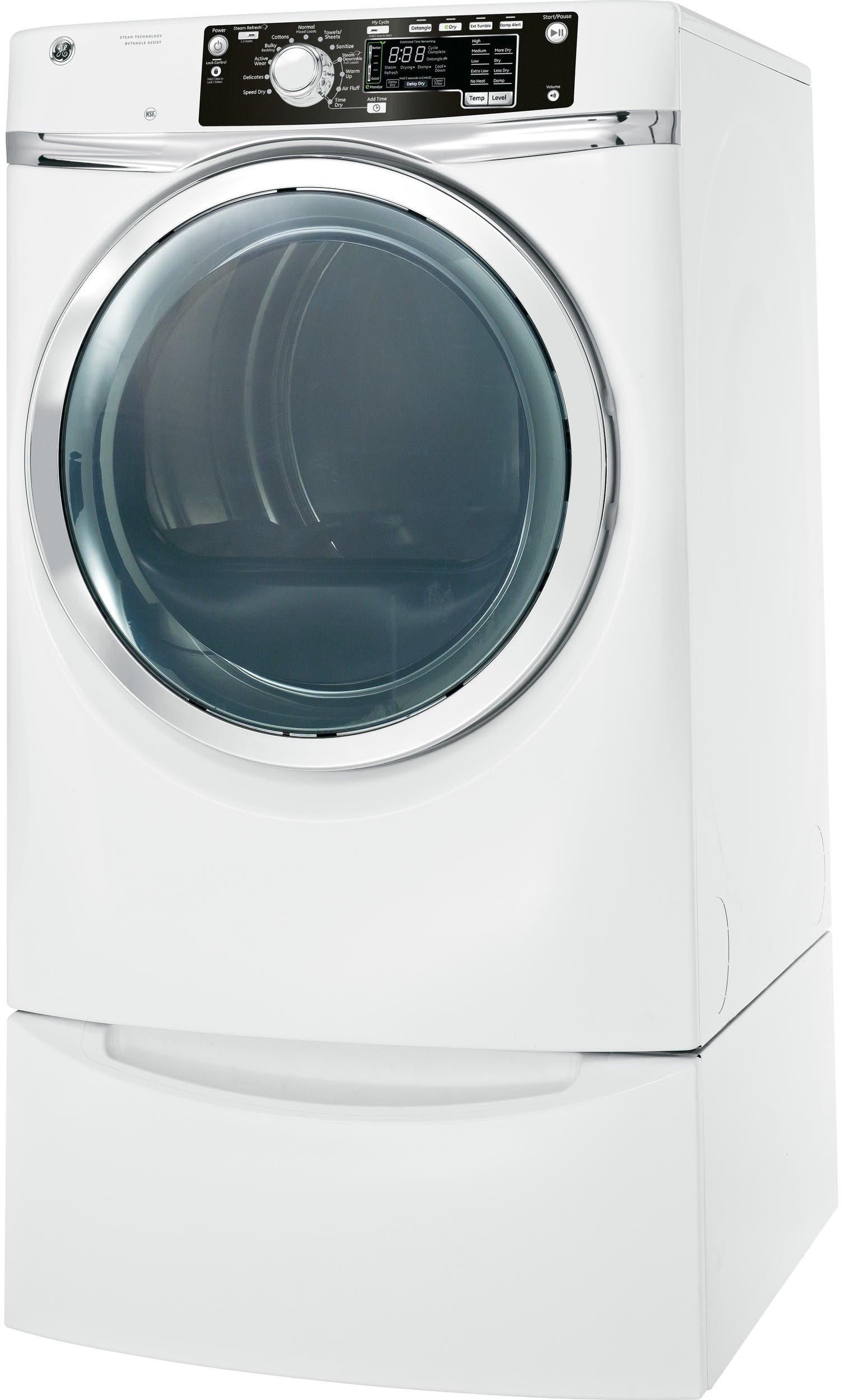 GE GFDS260GFWW White