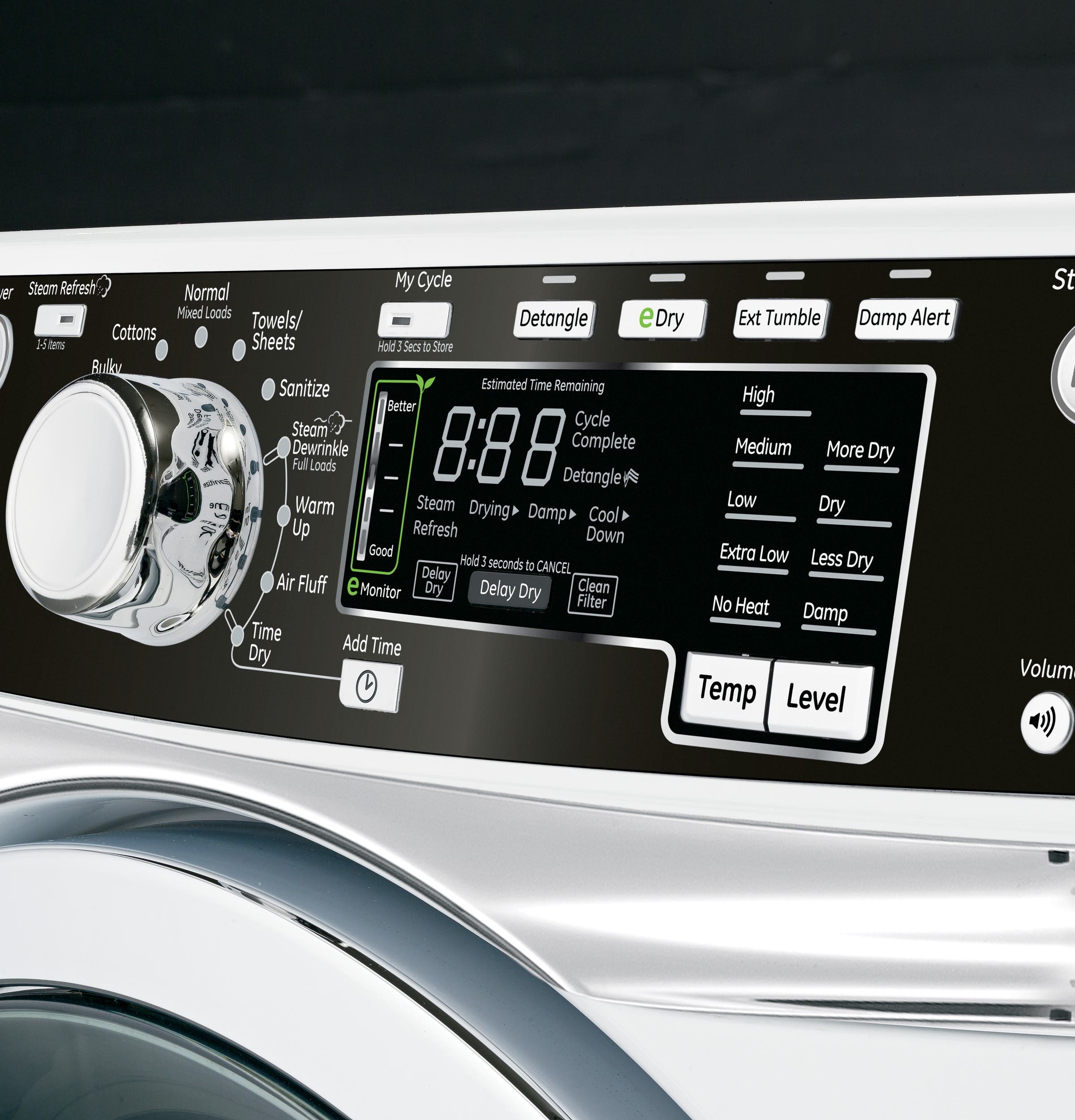 GE GFDS260GFWW White
