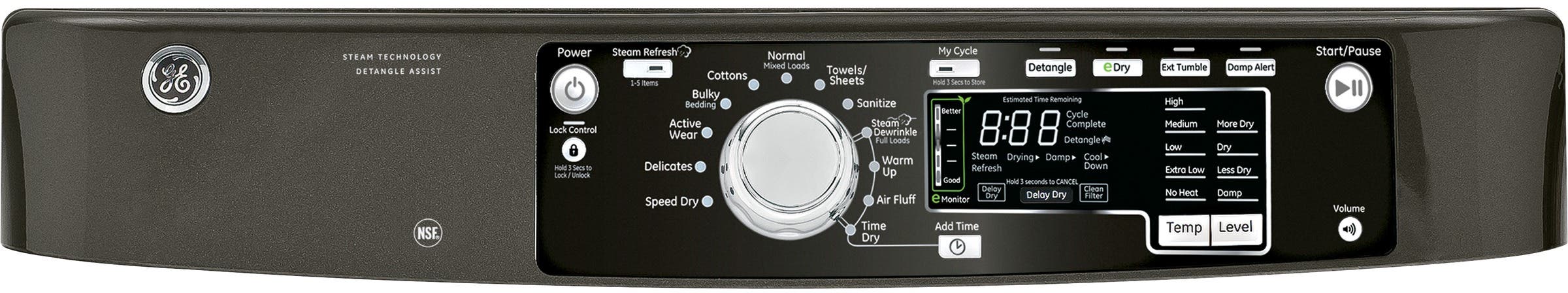 GE GFDS265EFMC Metallic